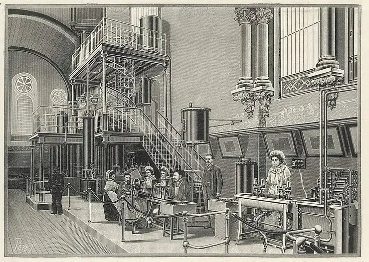 Russian vodka factory prior to 1917 Russian vodka factory prior to 1917